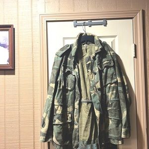 Camo Free People Jacket